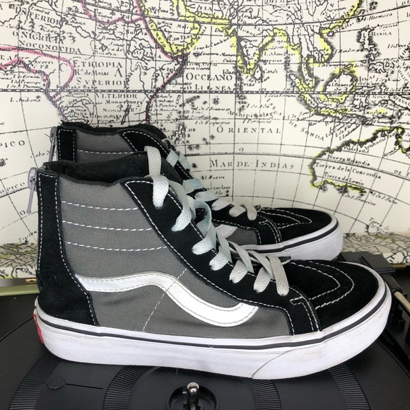 Vans Other - Vans eazy zip sk8 hi kids size 3